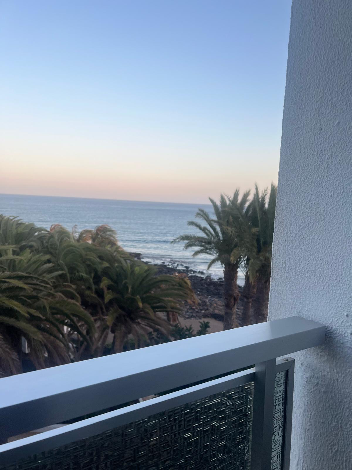 Sunset from the balcony